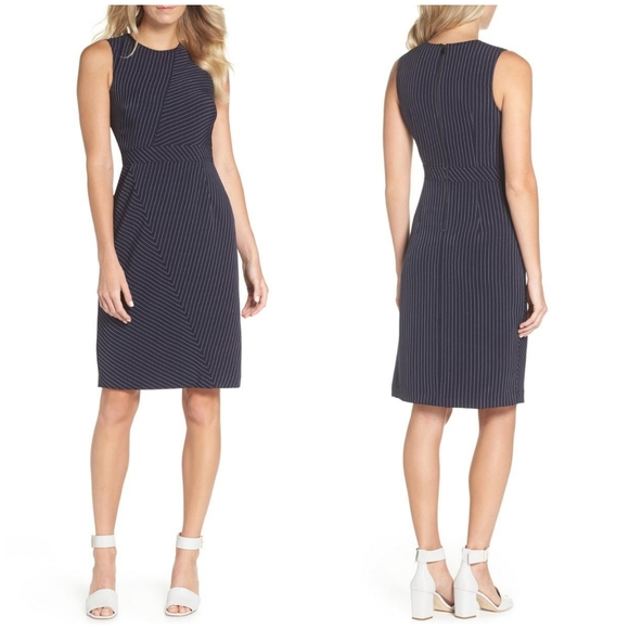 Vince Camuto Dresses & Skirts - Vince Camuto Striped Sheath Dress